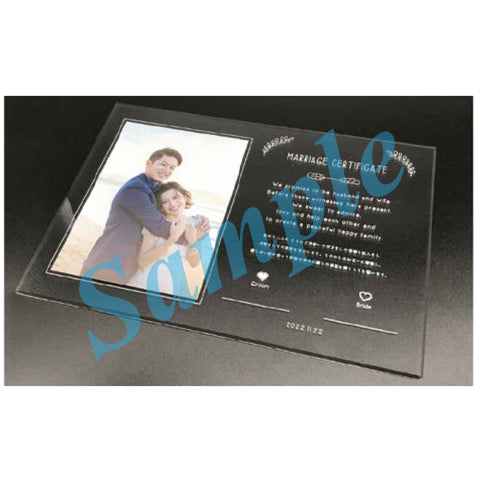 アクリル証明書