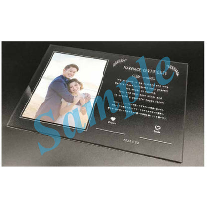 アクリル証明書